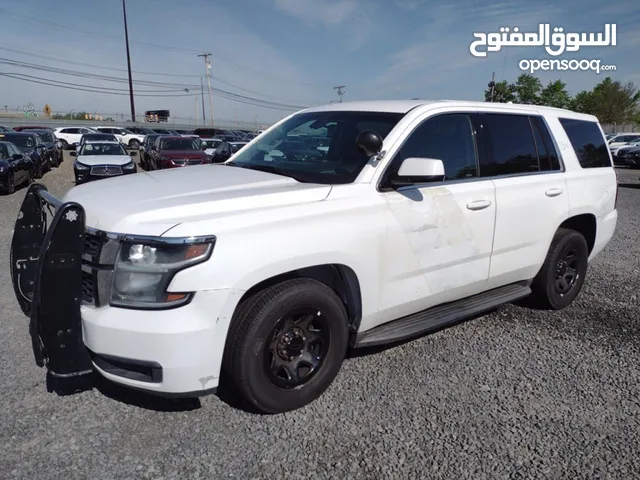 Chevrolet Tahoe Model 2017 Color white interior Black. USA Used cars Now this is in UAE