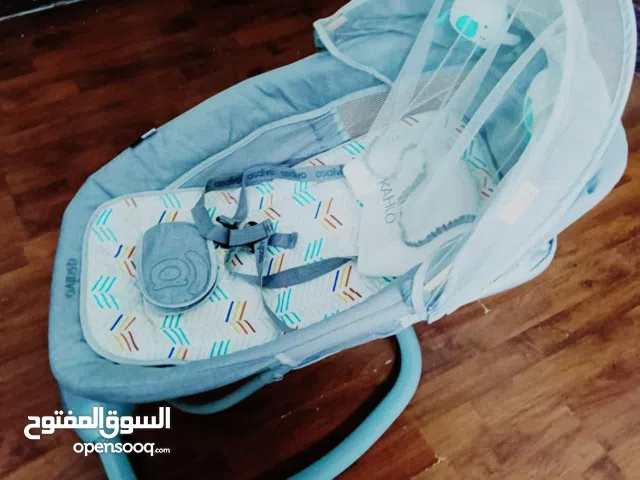 Automatic swing cradle with remote.You can attached bluetooth also.Baby walker also.