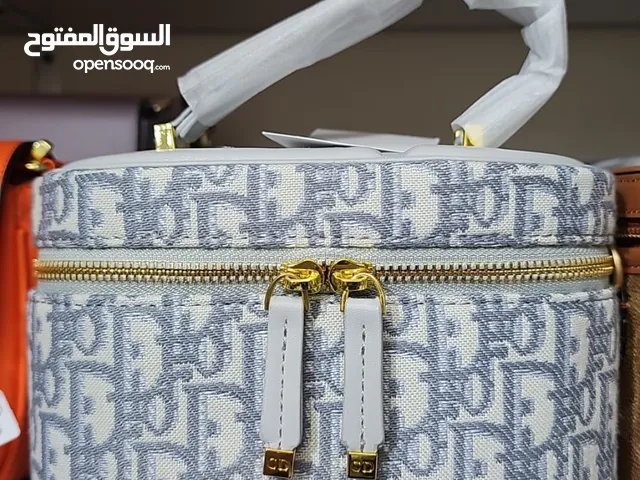 authentic grey and white Christian Dior bag