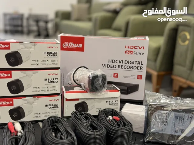 نظام كاميرات داهوا جديد متكامل غير مستخدم نهائيا +هارد1 تيرابايت