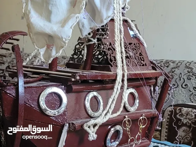 عمل يدوي لسفينه بارعه قديمه زينه لمجلس عربي