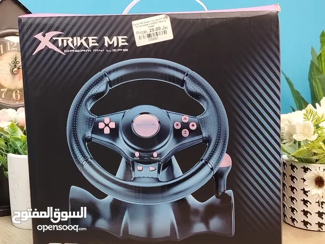 XTRIKE ME GP-903 RACING WHEEL WITH DUAL VIBRATION MOTORS REALISTIC GAMING EXPERIENCE