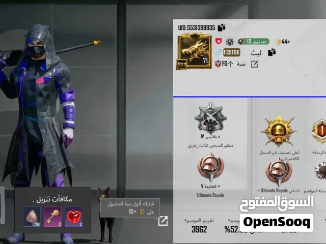 Pubg Accounts and Characters for Sale in Tripoli