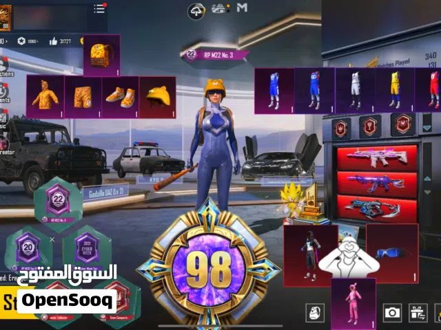 Pubg Accounts and Characters for Sale in Ibb