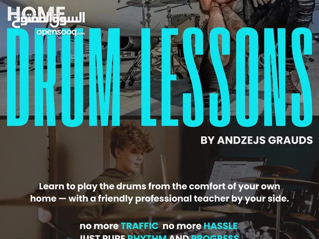 Home drum lessons