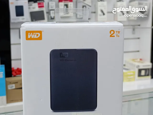 WD  ELEMENTS 2TB PORTABLE HDD