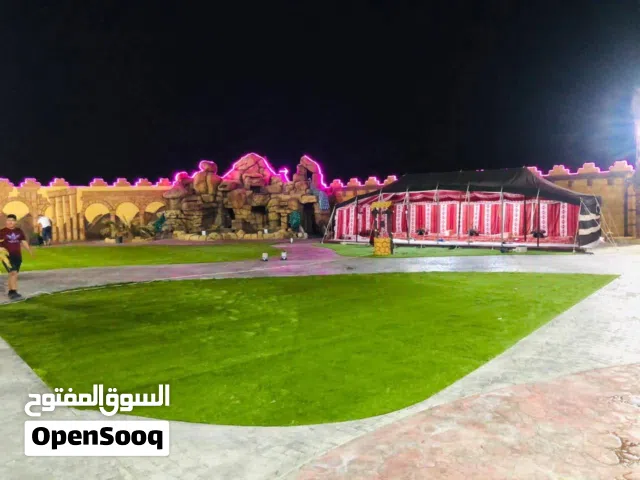 عشب صناعي تركيب