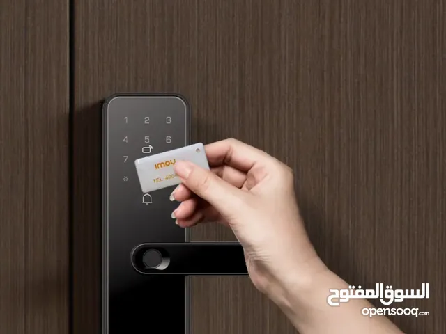 قفل باب إلكتروني حماية رقمي ببصمة الإصبع IMOU أمان المنزل الذكي ضمان سنه ب7 طرق فتح القفل وبالتطبيق