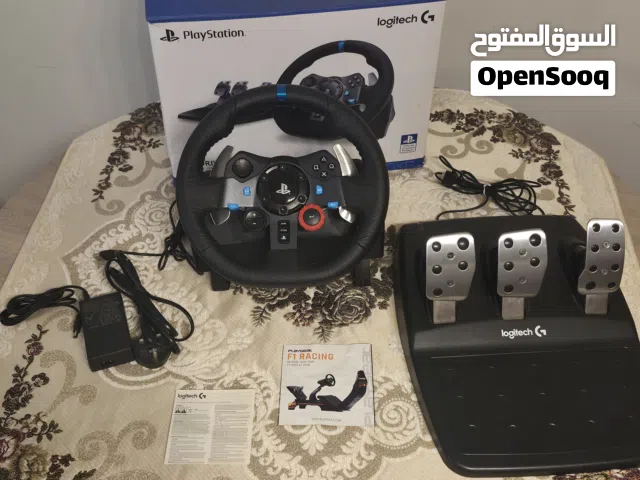 مقود سباق Logitech G29 بحالة الوكالة مع الكرتونة (للـ PS4/PS5/PC)