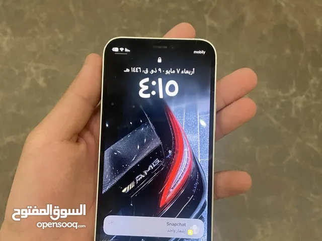 ايفون 12 ميني ابيض 128 ماانفك