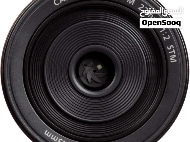 عدسة كانون Canon 22mm f/2 STM + أدابتر فيلتروكس