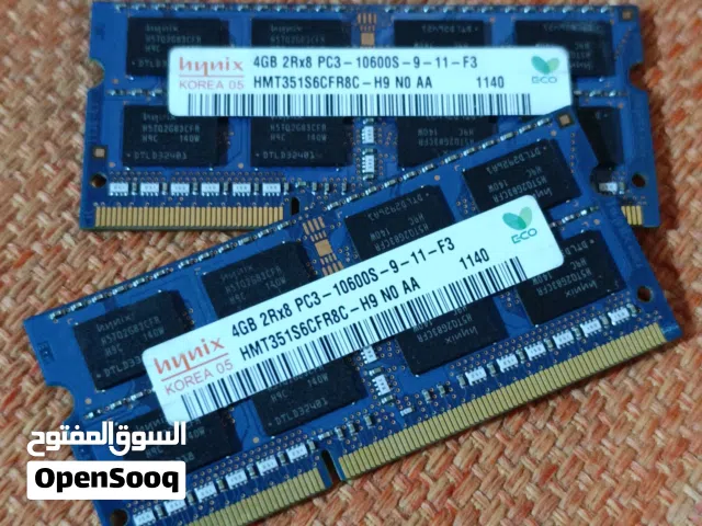 Laprop DDR3-8GB(4+4)RAM