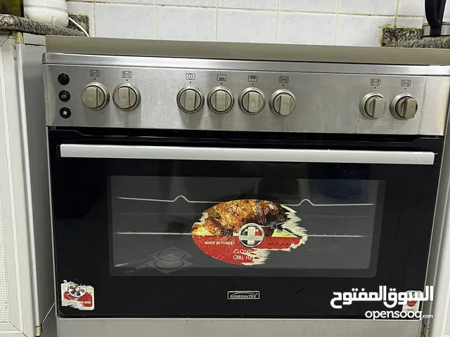 فرن تقريبا جديد ، كامل بحاله ممتازة - فرن كامل للشوي مع مروحة