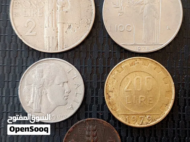 لهواة عملات إيطالية تواريخ قديمة