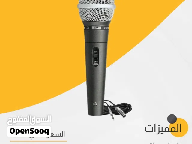 مايك سلك احترافي Ahuja – صوت نقي وثابت للمساجد والفعاليات