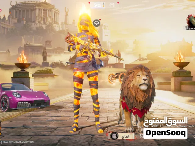 للبيع حساب PUBG Mobile مميز