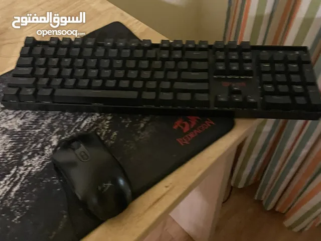 ماوس + كيبورد ميكانيكل+ ماوس باد
