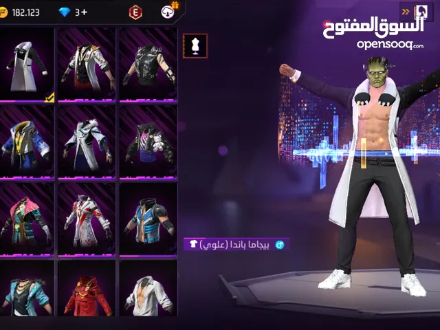 Free Fire Accounts and Characters for Sale in Doha