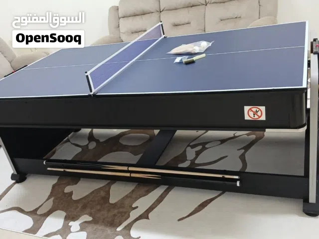 SCOREX 4 in 1 Games- billiard table air hockey table tennis table dinning