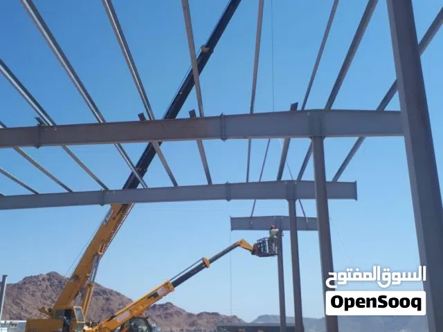 نوفر لكم جميع أعمال الحدادة  - هناجر ومستودعات