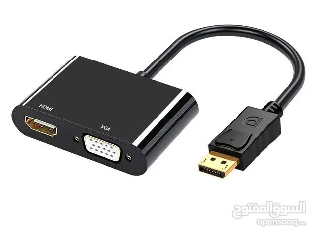 وصلة DP to HDMI + VGA