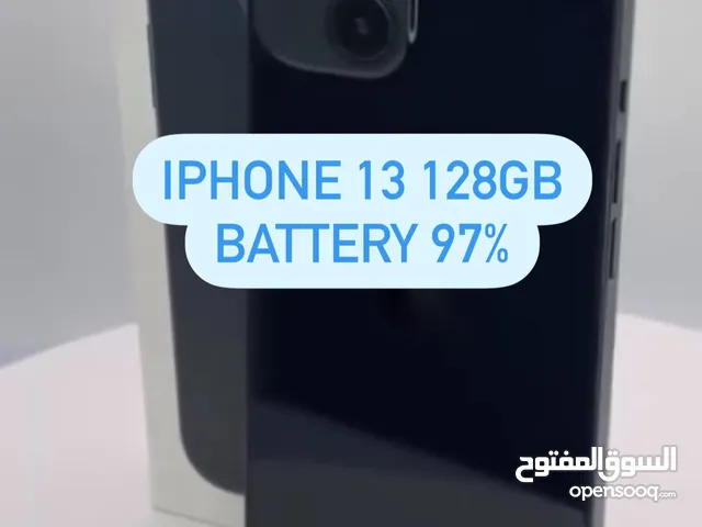 ايفون 13 ذاكرة 128 جيبي بطارية 97‎%‎