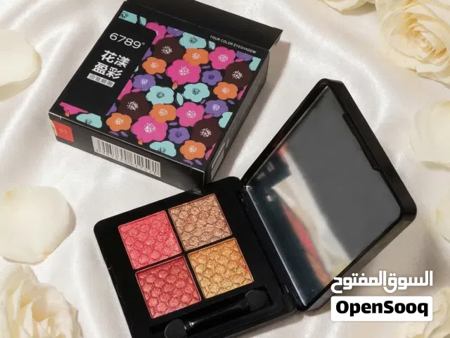 6789 Four Color Eyeshadow، ظلال عيون بأربع ألوان داخل علبة واحدة.
