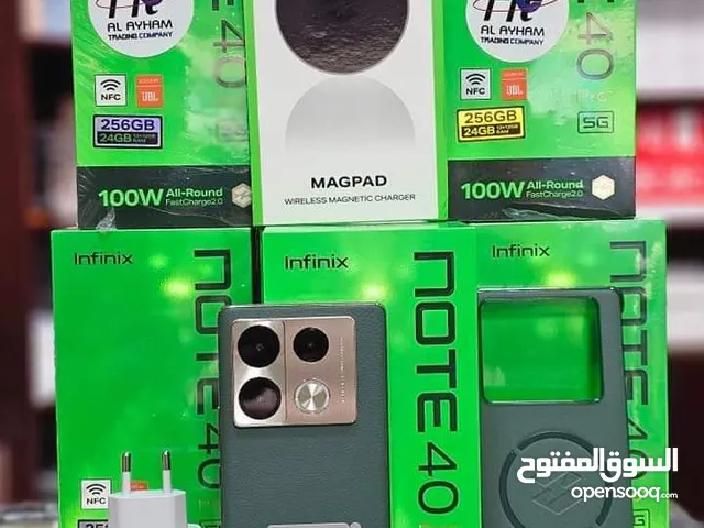 Infinix Note 40 Pro Plus 256 GB in Zarqa