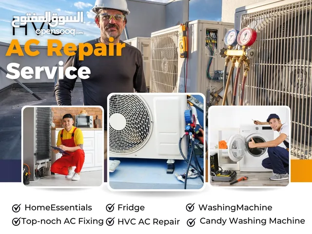 All ac repairs and service fixing and remove washing machine repair and service