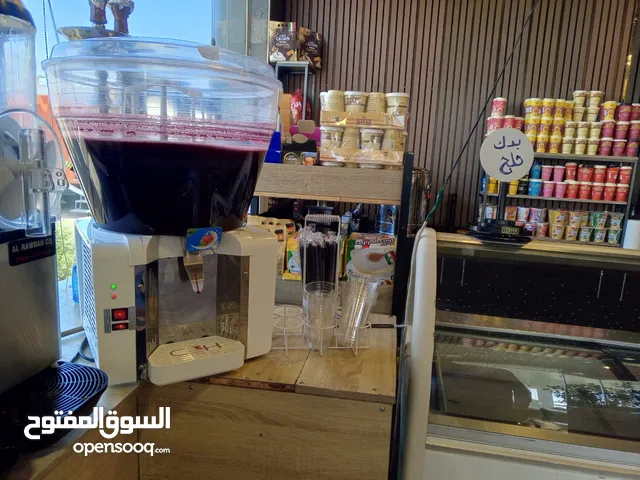 معدات معجنات ومعدات سناكات وماكنات عصير تبريد وصوبة ورفوف