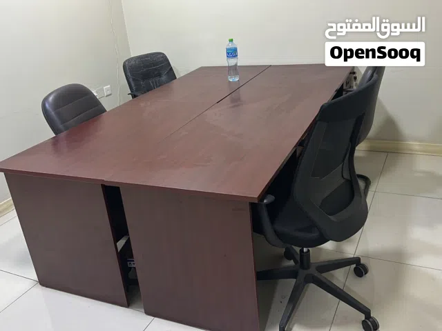 طاوله وكراسي مكتب للبيع