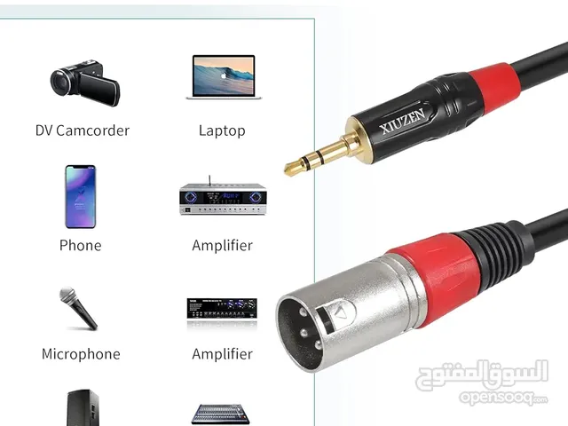 وصلة تحويلة من XLR إلى AUX