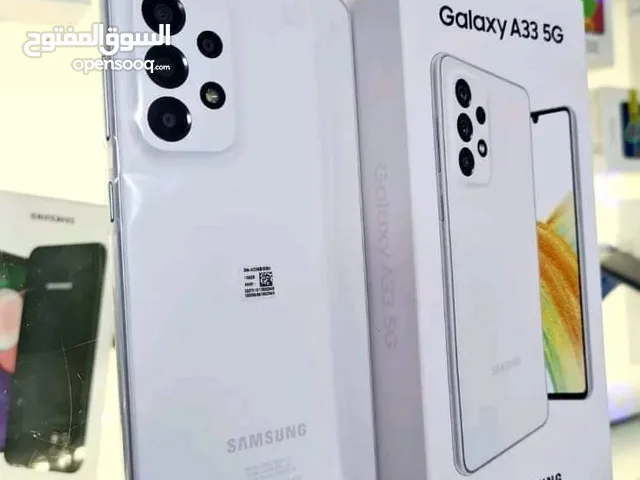 مستعمل اخو الجديد Samsung A33 5G رام 16 جيجا 128 أغراضة والكرتونه الأصلية مكفول متوفر توصيل