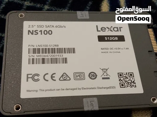 هاردسك lexer SSD 500 gigabyte