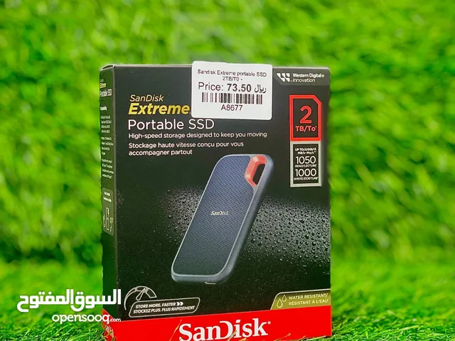 2 TB SANDISK EXTREME PORTBLE SSD