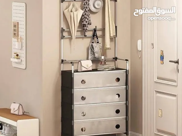 القطعة المثالية لتنظيم مدخل منزلك! ستاند أحذية رفوف شفافة مع علاقة  تصميم متكامل مثالي جدااا