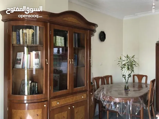 طاولة سفرة وبوفيه خشب زان