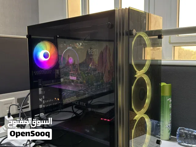 Gaming pc setup rtx 3070 ti in very good condition.جيمنج سيت اب في حالة ممتازة . ومحطم ارقام السوق