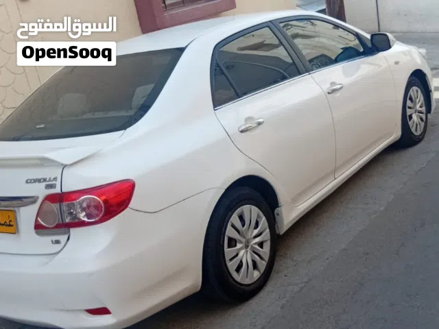 2013 Toyota Corolla XLI Sedan in White with 40,000 km, Fully Equipped and Excellent Condition