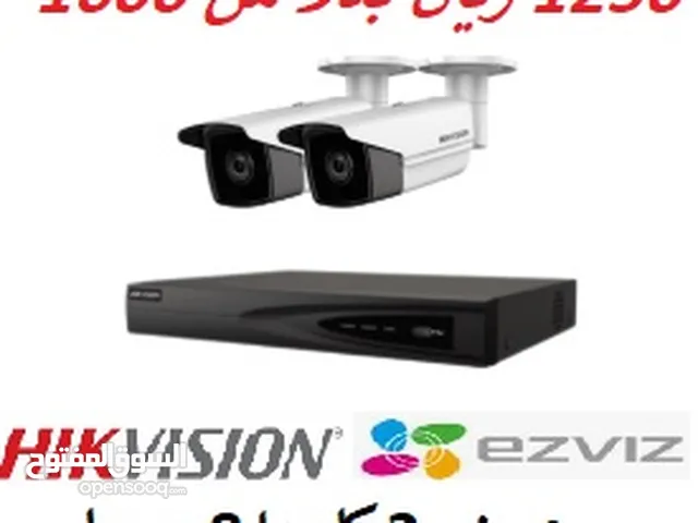كاميرات مراقبه توضح لوحه السياره