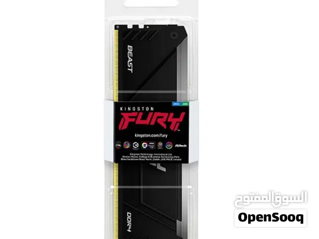 Ram 16gb 3200hz kingston fury جديد