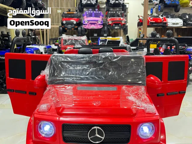 مرسيدس جي كلاس 4 موتور دفع خلفي تحمل طفل حتي 10 سنوات