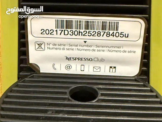 للبيع مكينة كوفي من شركة ( NESPERSSO ) أصلية