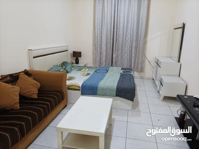 للايجار الشهري شقة استديو مفروشة بالكامل في عجمان منطقة النعيمية شارع الكويت