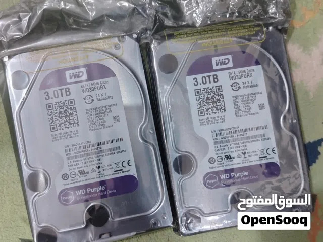 هاردسك 3 تيرا للاجهزة الكاميرات