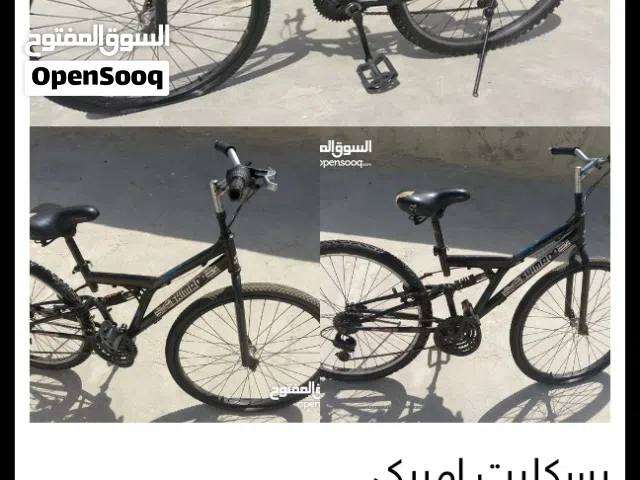السلام عليكم بسكليت امريكي للبيع جنط 26 بدو شد بريك و ايد غيارات