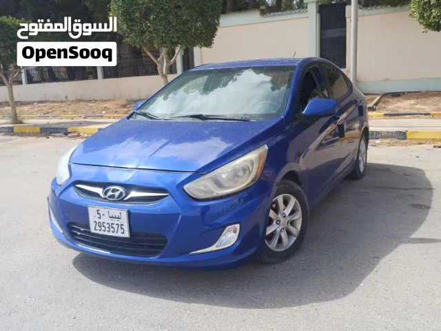 هونداي أكسنت موديل 2012 استيراد كندا محرك 16 تب نظافه للبيع _////////////////////