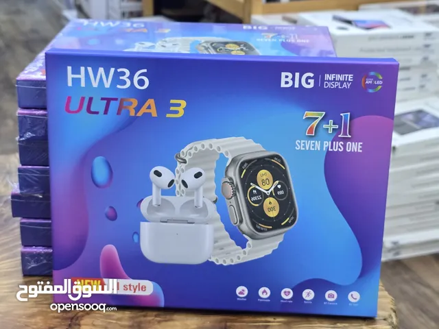 ساعة ذكية وسماعة بلوتوث Ultra 3