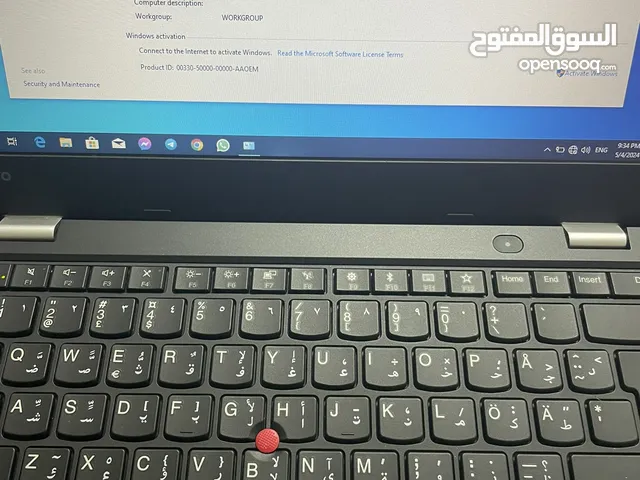 لابتوب لينوفو مستعمل نضيف للبيع