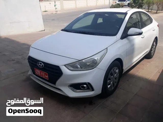 Hyundai Accent 2018 هيونداي اكسنت للإيجار الشهري ومتاح يومي Clean Airport Delivery Available
